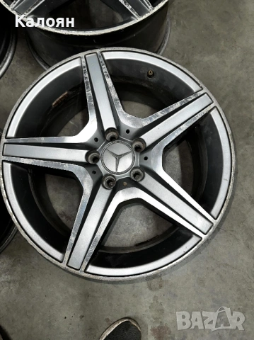 Mercedes Джанти Спорт Пакет 18-ки 8.5/9.5J ET35/37, снимка 10 - Гуми и джанти - 54677995