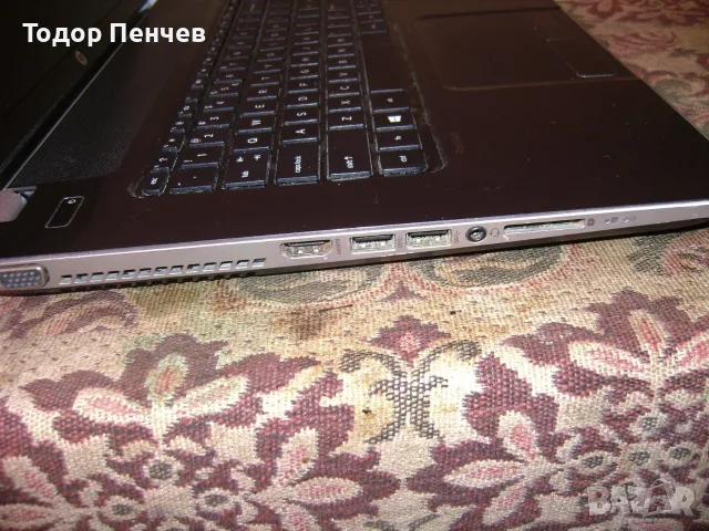 HP Paviliion 17 инча, Core i7 4 gener., 8 GB AM, 1 TB HDD, 2 часа батерия, снимка 6 - Лаптопи за дома - 55562547