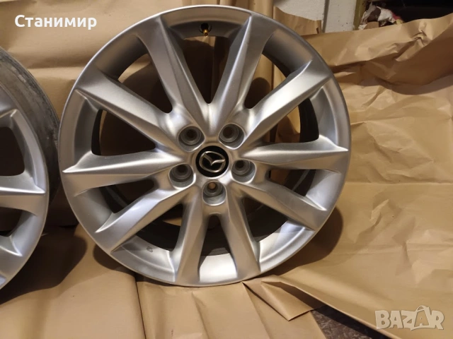 Оригинални алуминиеви джанти МАЗДА MAZDA R18 5x114.3 ET50 7J, снимка 5 - Гуми и джанти - 55137165
