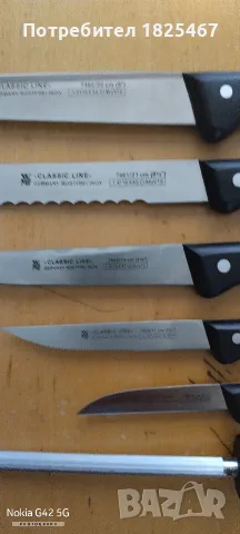 Комплект ножове WMF, снимка 8 - Прибори за хранене, готвене и сервиране - 55329365