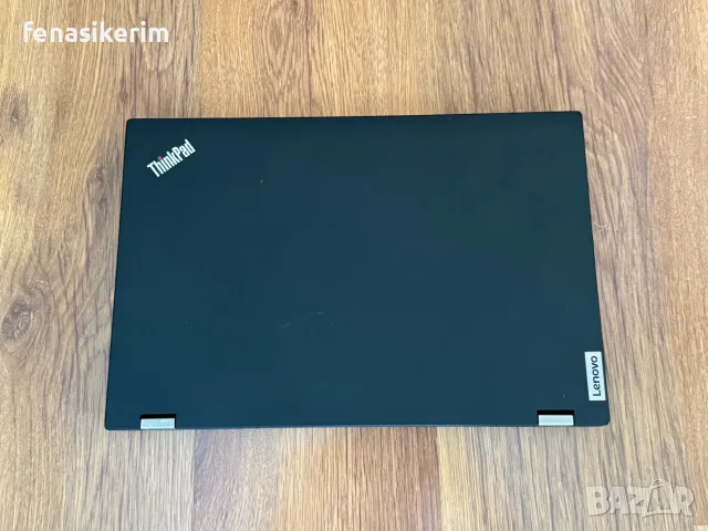 15.6' Full HD IPS Core i7-10850H Lenovo ThinkPad P15 16GB DDR4/256GB NVMe/Quadro T1000 4GB/Бат 6ч, снимка 2 - Лаптопи за работа - 55637103