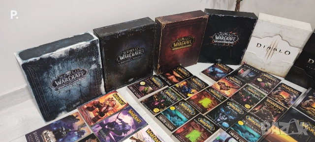 Warcraft Diablo Starcraft колекция на Blizzard Entertainment Вещерът  Хари Потър книги игри специалн, снимка 8 - Други - 54820700