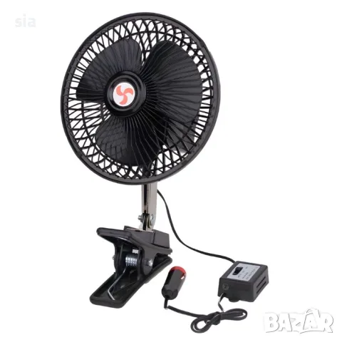 Вентилатор 12V, 6 инча, снимка 3 - Аксесоари и консумативи - 54533682