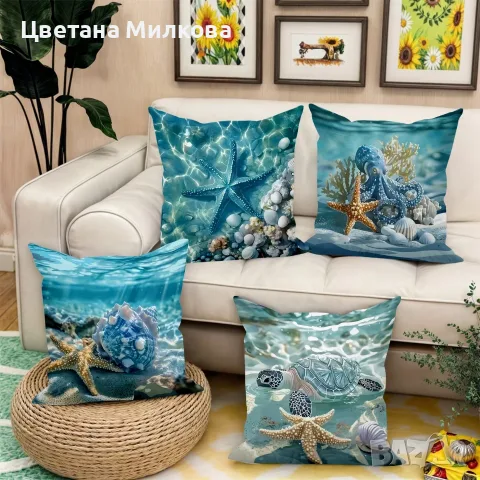 калъфки за възглавнички 45/45 см., снимка 4 - Възглавници - 55339510