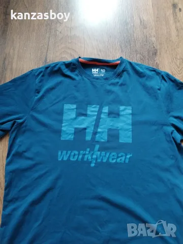 helly hansen workwear - мъжка тениска ХЛ КАТО НОВА , снимка 4 - Тениски - 55443370