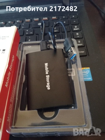 Външен хард диск 2 ТБ., снимка 2 - Друга електроника - 54054788