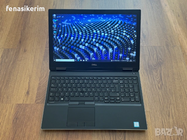 15.6' Full HD IPS Core i9-8950HK DELL Precision 7530 32GB DDR4/256GB NVMe/Quadro P3200 6GB/Бат 4ч, снимка 2 - Лаптопи за работа - 54621993