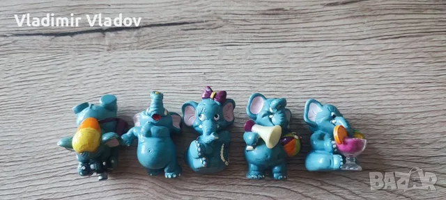 Ретро киндер играчки слончета 