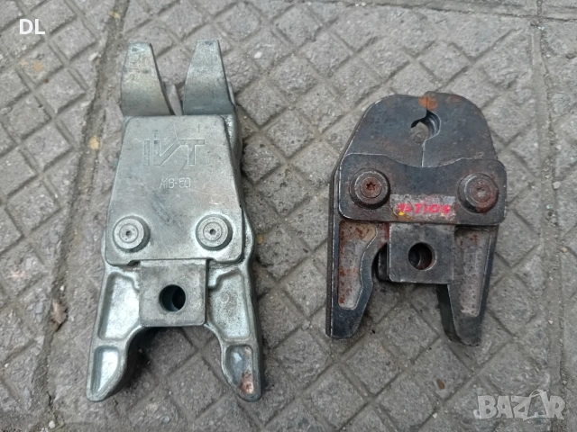 Челюсти за стягане на тръби,Челюсти за преса Roller V15, IVT PRINETO A16-50 S40 F40 , снимка 2 - Други инструменти - 55083131