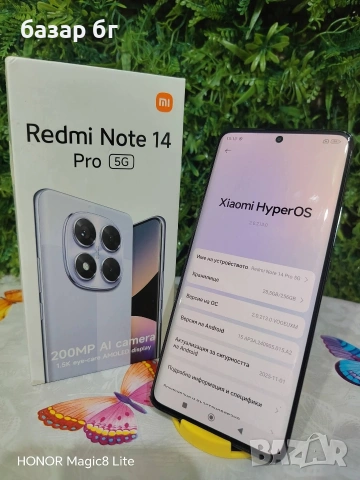 Redmi note 14 pro 5G 256Gb, снимка 3 - Xiaomi - 55163716