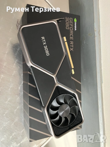 NVIDIA GeForce RTX 3080 Founders Edition 10GB GDDR6X, снимка 2 - Видеокарти - 54362725