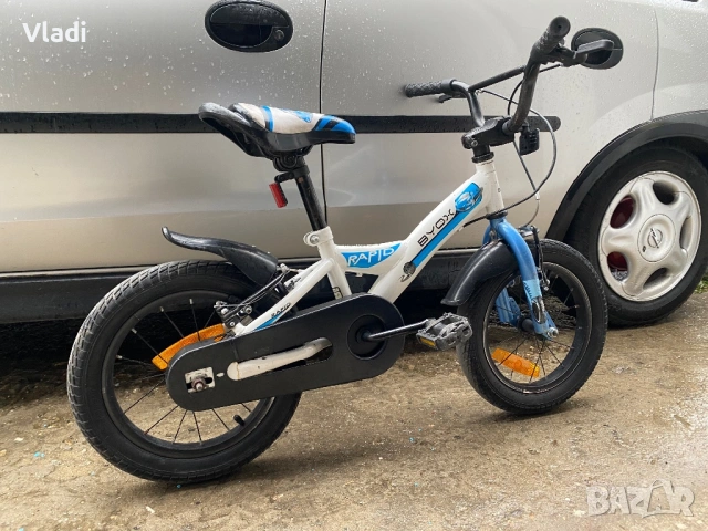 Детски велосипед byox 14”, снимка 3 - Детски велосипеди, триколки и коли - 53965294