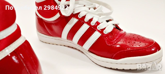 Adidas Sleek Series Hi Top Размер 37 1/3 UK 4 1/2 G61361 US 6, снимка 11 - Маратонки - 55157403