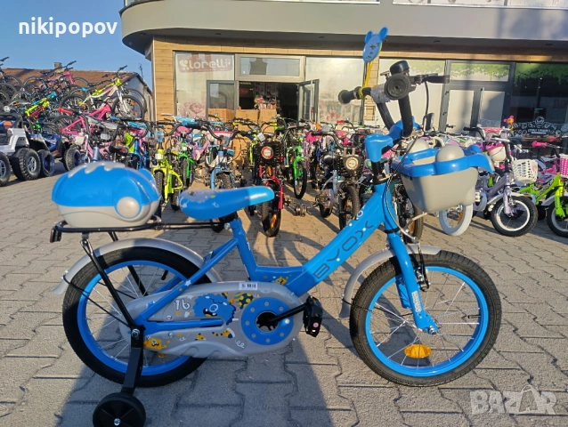 X Детски велосипед 16" 1602 син, снимка 11 - Велосипеди - 54395465