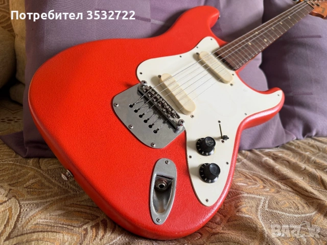 Ретро електрическа китара Framus, снимка 4 - Антикварни и старинни предмети - 54663521