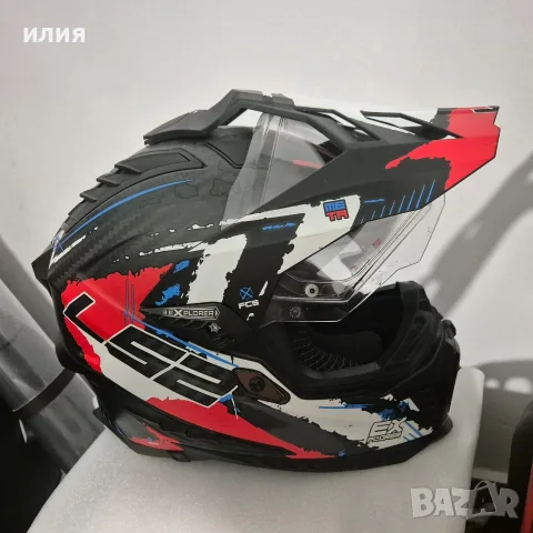 каска LS2 карбон 
