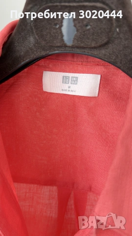 Uniqlo 100% лен блуза, снимка 8 - Ризи - 55225892
