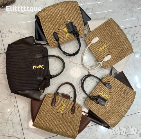 плажни чанти ysl saint laurent , снимка 5 - Чанти - 54842345