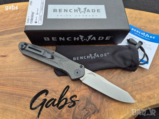 Автоматичен нож Benchmade Osborne AUTO 9400-1, снимка 2 - Ножове - 54485091