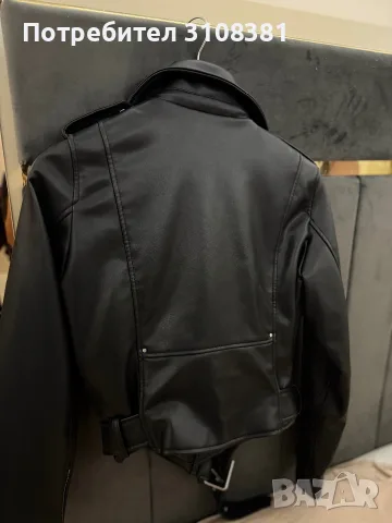 Кожено яке от Zara, снимка 6 - Якета - 55663066