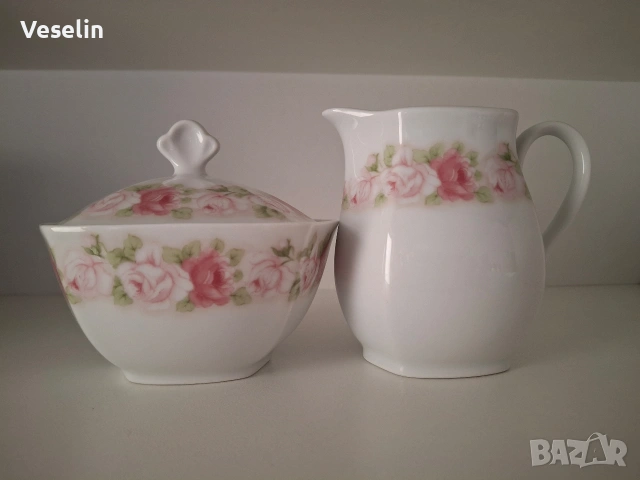 Комплект захарница с каничка