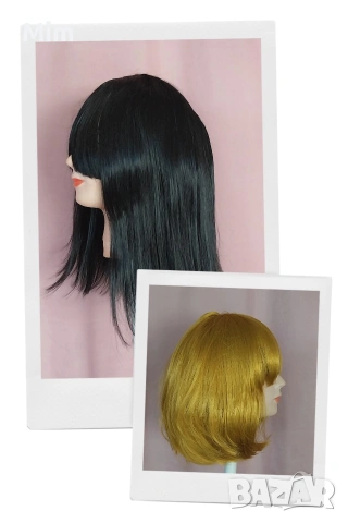 Руса и черна перука 