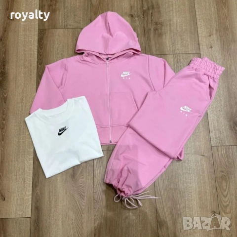 Nike Нов Дамски Комплект Три Части Различни Цветове Найк 
