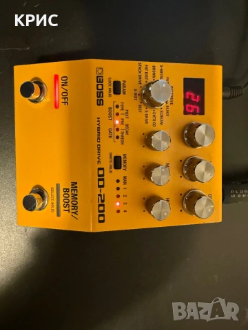 Boss OD-200 Hybrid Drive Pedal, снимка 8 - Други - 54810361