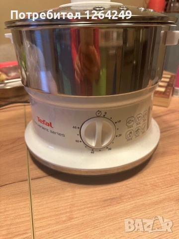 Уред за готвене на пара” Tefal”, снимка 2 - Съдове за готвене - 54478055