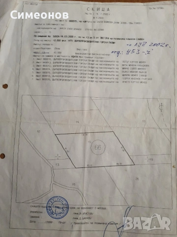 Продава широколистна гора 14,800 дка в землището на с. Злати Войвода, общ. Сливен, снимка 4 - Земеделска земя - 55127223