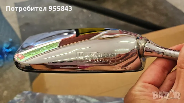 Дясно огледало за мотоциклет Honda, снимка 2 - Части - 55415991