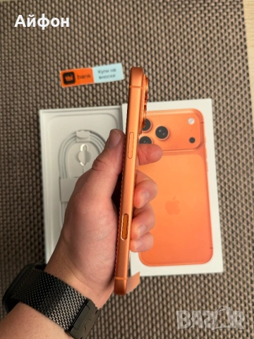 НОВ! *ЛИЗИНГ* iPhone 17 Pro Max 256Gb Cosmic Orange ГАРАНЦИЯ, снимка 8 - Apple iPhone - 54571745