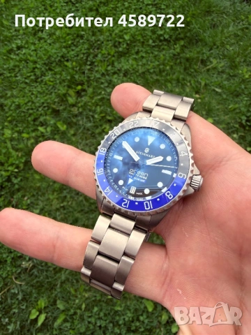 Steinhart Ocean Thirty-Nine Titanium GMT , снимка 2 - Мъжки - 54692506