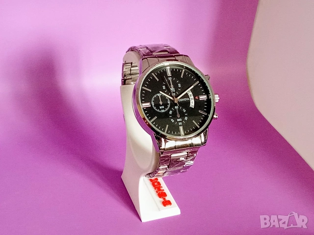 Мъжки стоманен часовник с дата