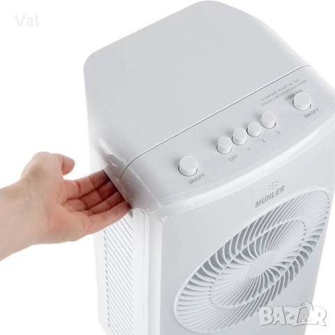 Мобилен охладител MUHLER MC-5050/MC-5055RC, 65W, 4 л, снимка 5 - Вентилатори - 54785957