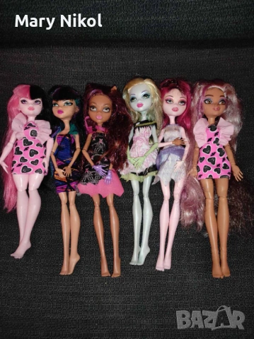 Monster High lot кукли 6 броя 