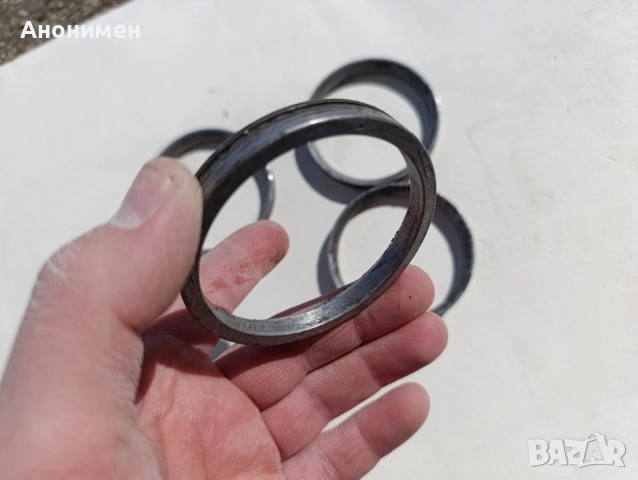 Алуминиеви втулки за джанти , снимка 3 - Части - 54304346