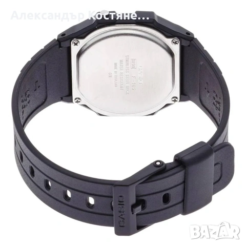 Нов часовник Casio F-105W-1AWYEF - гаранция, снимка 2 - Мъжки - 55213643