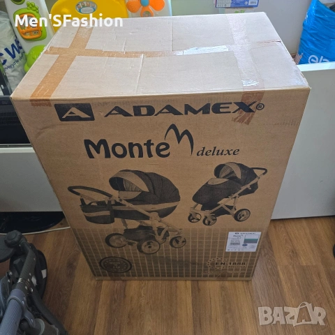 Adamex Monte Carbon 2 в 1 - бебешка количка, снимка 12 - Детски колички - 55087992