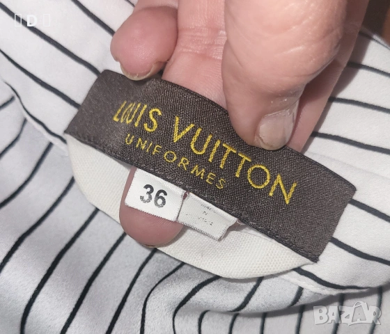 LOUIS VUITTON оригинална риза С-М, снимка 4 - Ризи - 54277597