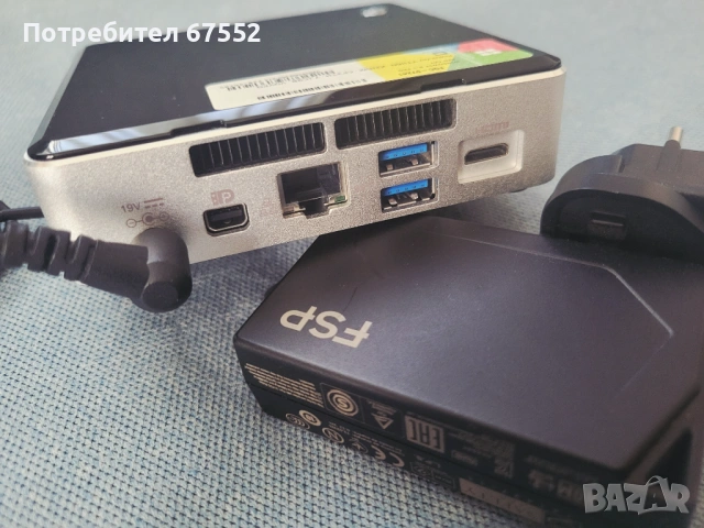 Мини компютър Intel Nuc NUC5i3RYK , wi-fi, bluetooth, 256 SSD, 8 ram, intel i3-5010U, снимка 4 - Работни компютри - 54849446