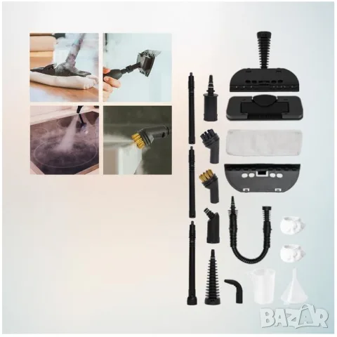 Парочистачка Cecotec Hydrosteam 1300 Rapid Max, снимка 5 - Прахосмукачки - 55316946
