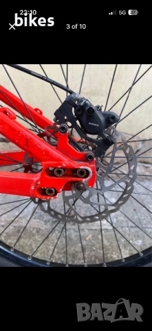 Drag c2 dirt jump red/blue ЗАПАЗЕНО 350€, снимка 3 - Велосипеди - 54332091