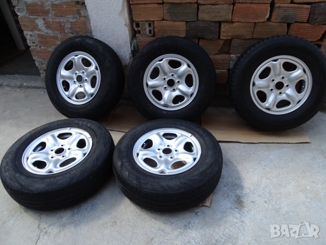 5 броя Гуми с джанти за Land Rover Freelander 
