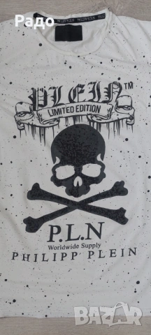 Philipp Plein / M - L / тениска с къс ръкав, снимка 4 - Тениски - 54797792