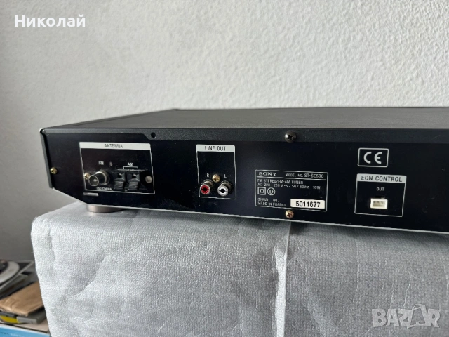 SONY ST-SE500 СТЕРЕО ТУНЕР, снимка 9 - Ресийвъри, усилватели, смесителни пултове - 54618151