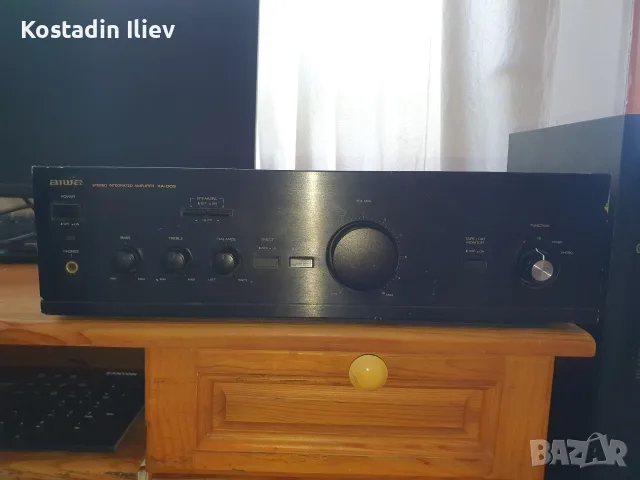 Транзисторен усилвател Aiwa XA-003, снимка 2 - Ресийвъри, усилватели, смесителни пултове - 55389789