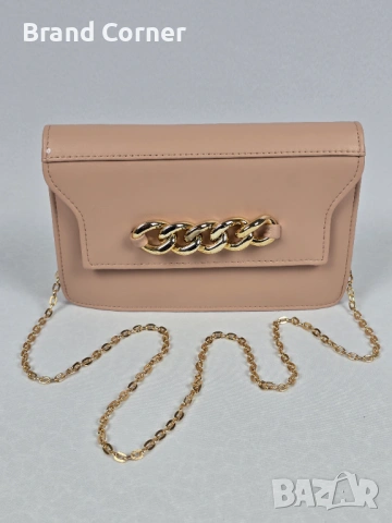 Нова дамска чанта Rinascimento в цвят пудра