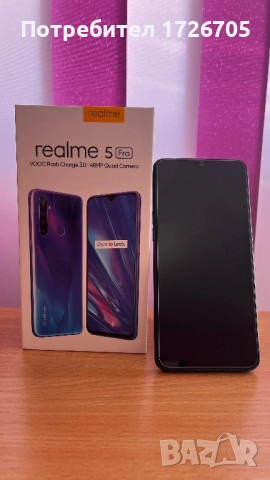 ⚡ ТОП ОФЕРТА – Realme 5 Pro (4/128) - безупречен! ⚡, снимка 2 - Други - 54317358