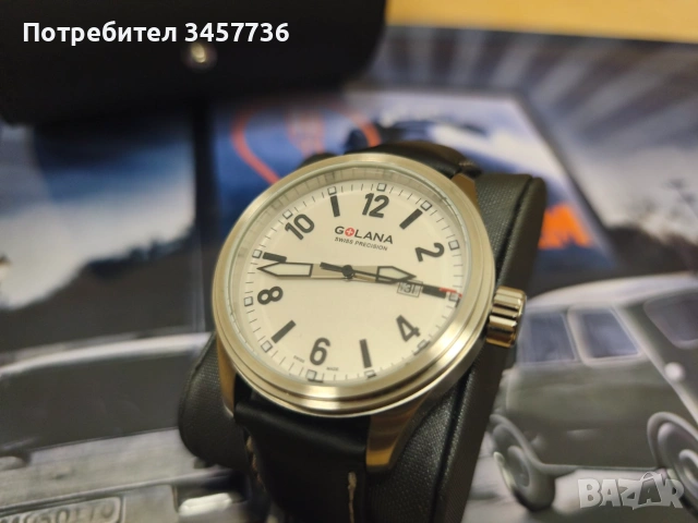 Нов швейцарски часовник Golana , снимка 3 - Мъжки - 55120234